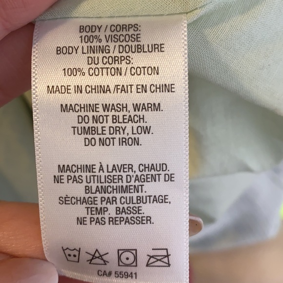 Harlow Mint Green Floral Dress (Small) - Picture 5 of 5